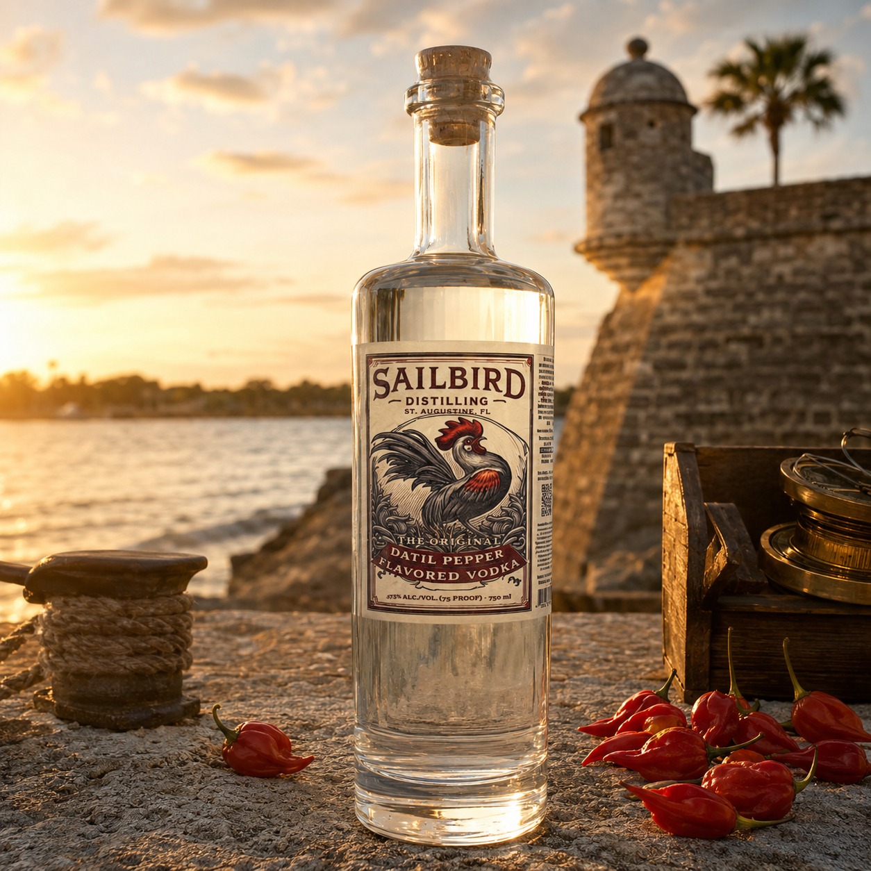 Sailbird Datil Pepper Vodka